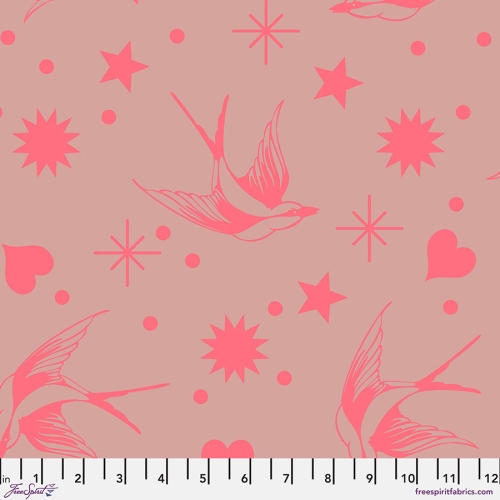 Tula Pink - Neon True Colors - Neon Fairy Flakes - Nova